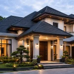Temukan 9 model atap rumah yang mampu memperkuat tampilan fasad. Simak pilihan desain, material, dan tips agar hunian terlihat modern.