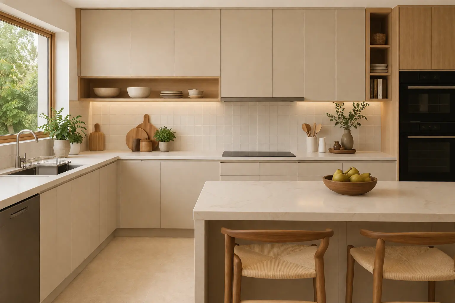 Temukan inspirasi dapur minimalis yang estetik, nyaman, dan fungsional untuk berbagai ukuran rumah. Simak desain modern yang kami bahas!