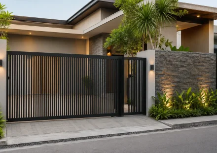 Temukan inspirasi pagar rumah modern dengan desain elegan, pilihan material terbaik, dan tips memilih pagar yang sesuai untuk hunian.